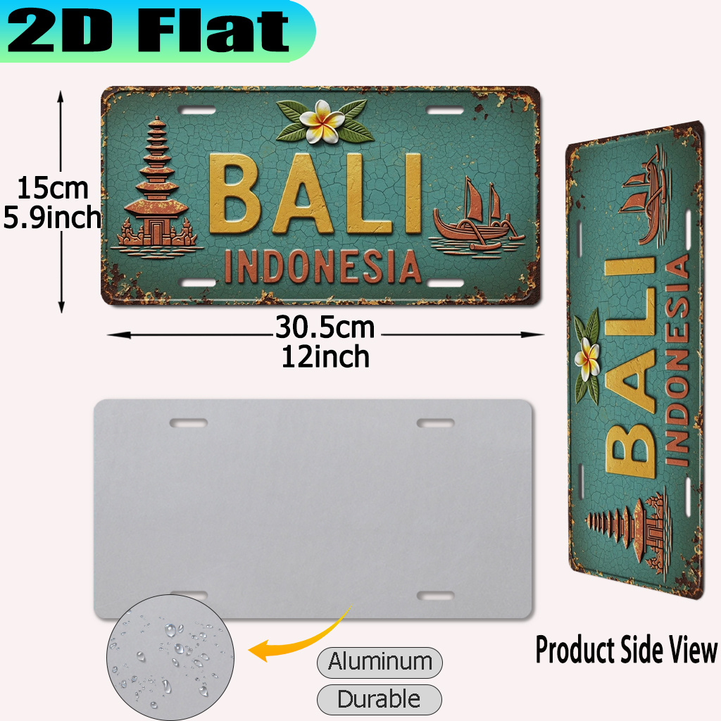 2D Flache Bali Indonesien Vint – Badminton Indonesia Bewertung und Preis