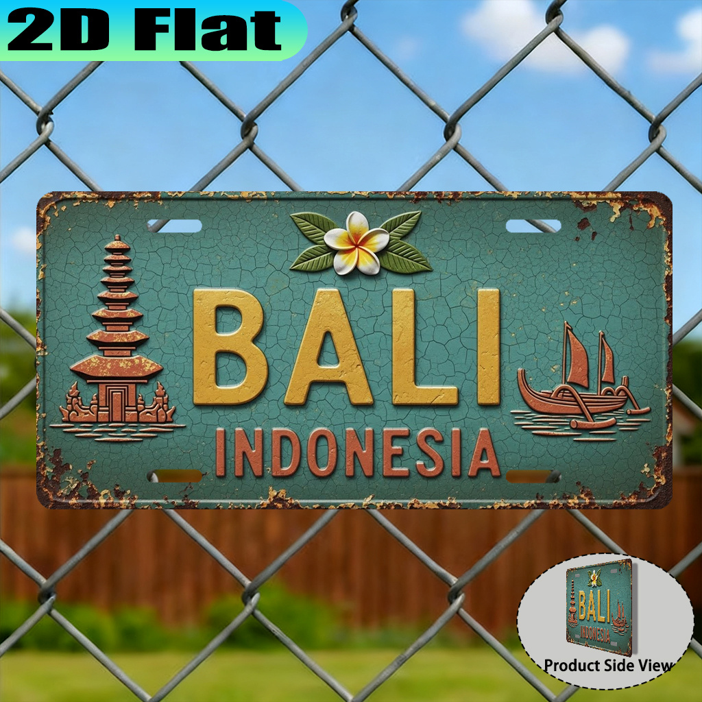 2D Flache Bali Indonesien Vint – Badminton Indonesia Bewertung und Preis