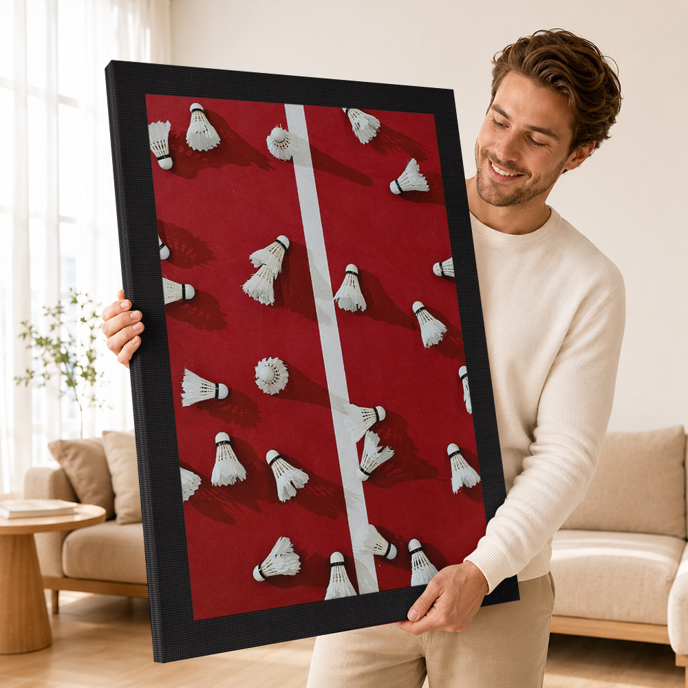 Badminton-Federbälle, gerahmte – Badminton Photo Bewertung und Preis