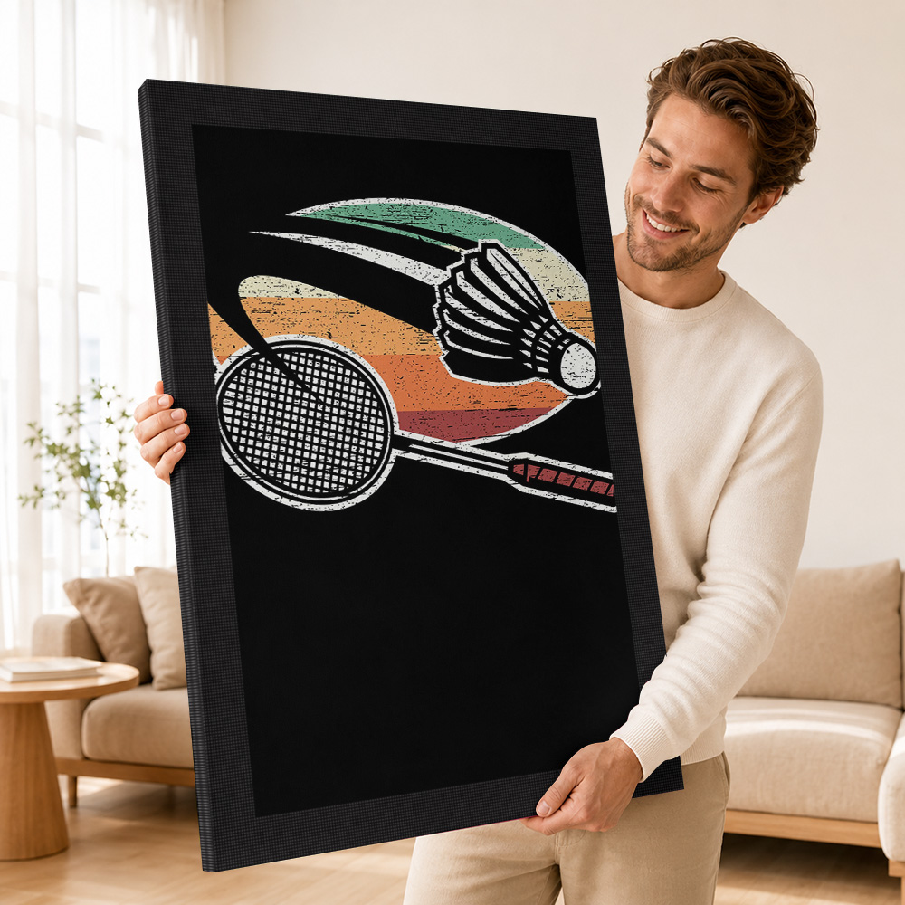 Badminton-Leinwandbild, Poster – Badminton Photo Bewertung und Preis