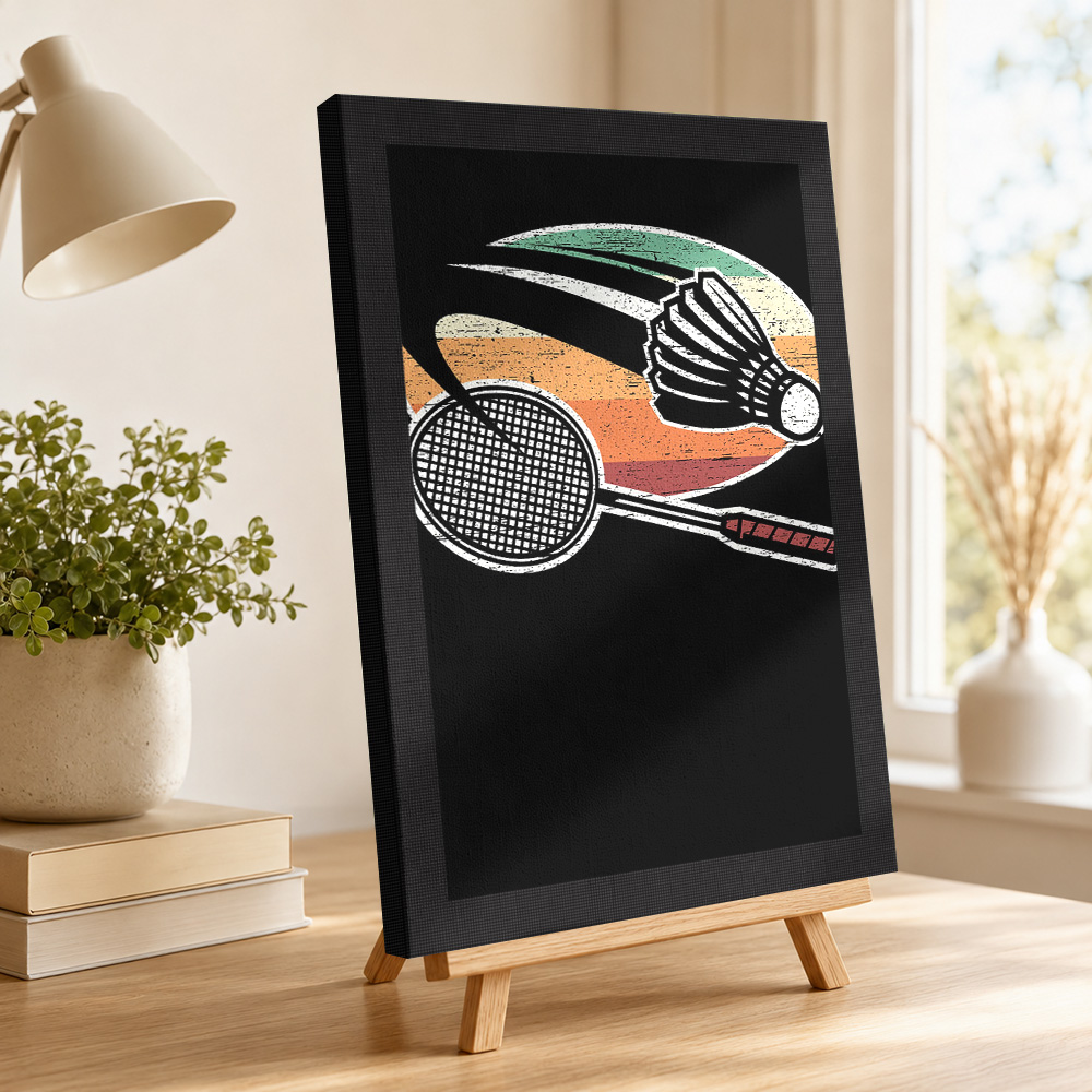 Badminton-Leinwandbild, Poster – Badminton Photo Bewertung und Preis